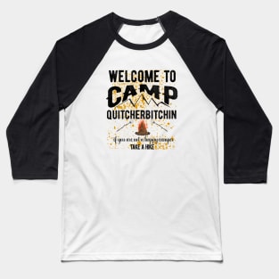 family camping Baseball T-Shirt